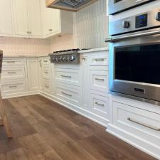 Interior Kitchen Cabinet Painting Job in Prairieville, Louisiana 1
