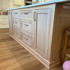 Interior Kitchen Cabinet Painting Job in Prairieville, Louisiana 2